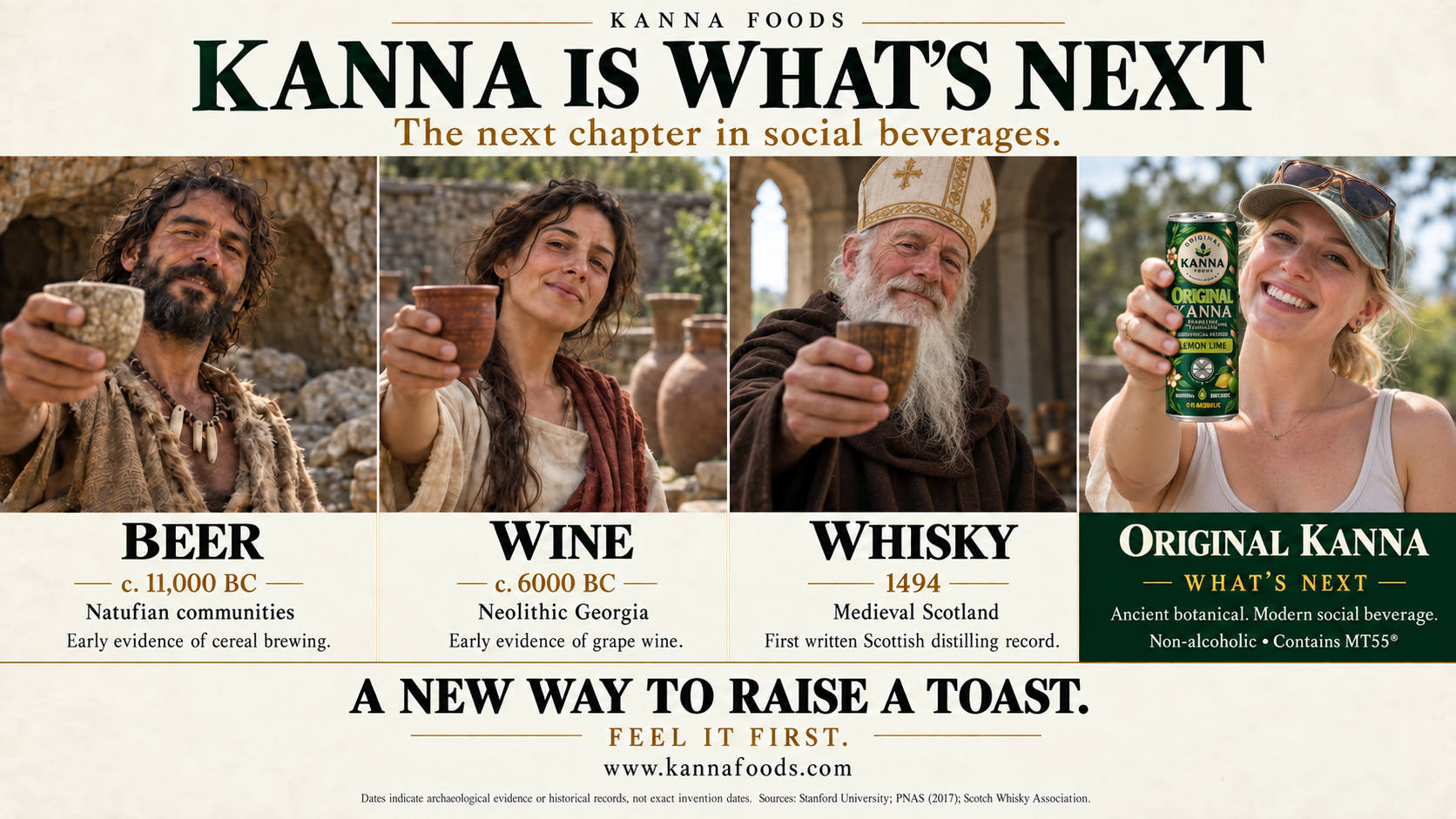 Kanna is what’s next — beer, wine, whisky and Original Kanna: a new way to raise a toast